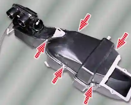 Ремонт отопителя автомобиля ГАЗ-3110