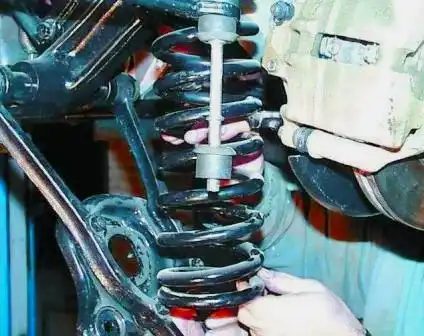 Замена передней пружины подвески ГАЗ-3110