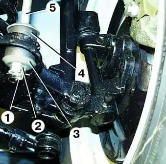 Снятие стабилизатора на ГАЗ-3110