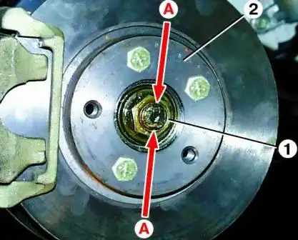 Замена подшипников передней ступицы ГАЗ-3110