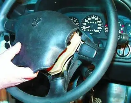 Снятие руля на автомобиле "Волга"