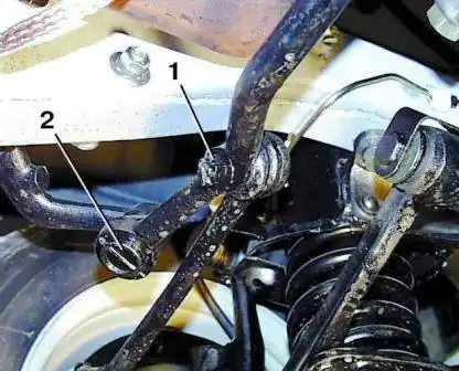 Проверка и замена шаровых шарниров трапеции ГАЗ-3110