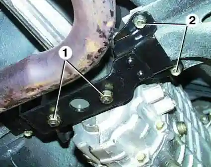 Снятие и установка коробки передач ГАЗ-3110