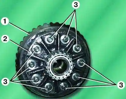 Снятие и ремонт главной передачи ГАЗ-3110 Снятие и ремонт главной передачи ГАЗ-3110