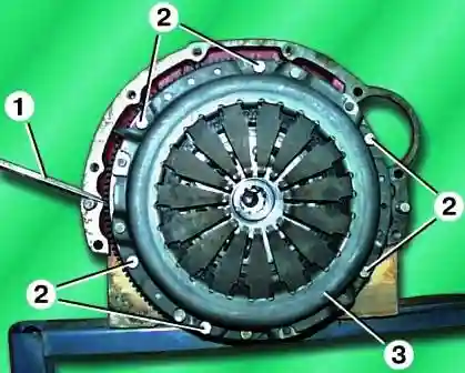 Замена сцепления с диафрагменной пружиной ГАЗ-3110