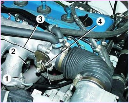 Ersetzen der Zylinderkopfdichtung für die ZMZ-405-Engine, ZMZ-406