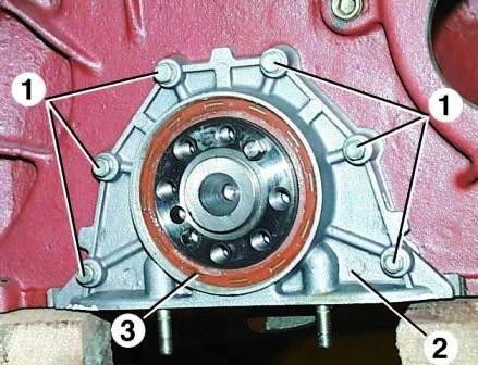 Kurbelwelle des ZMZ-406 aus- und einbauen engine