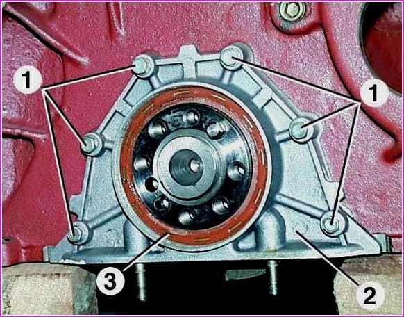 Replacing the ZMZ-406 crankshaft