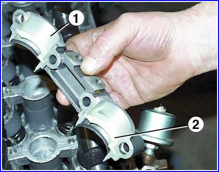 Replacing the camshafts of the ZMZ-406 engine