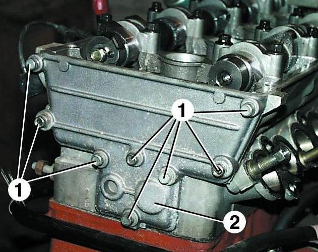 Reparatur des Zylinderkopfs von die ZMZ-405-Engine, ZMZ-406