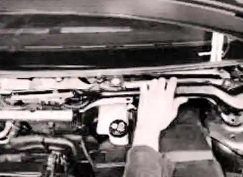 снимите распорку