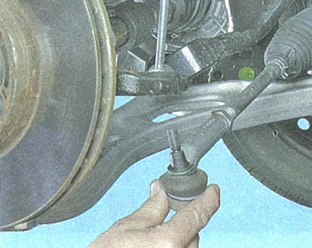 Снятие и установка приводов передних колес Ford Focus