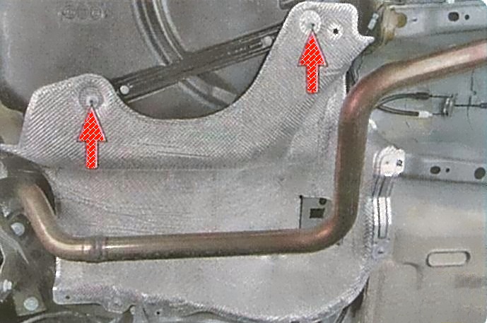 Снятие и установка топливного бака Ford Focus