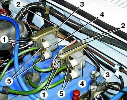 GAZ-3110 Zündsystem mit ZMZ 406 Motor