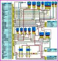 схема комплексной микропроцессорной системы управления двигателем (КМСУД)