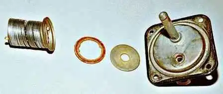 Removing and disassembling the Gazelle car sediment filter Removing and disassembling the Gazelle car sediment filter