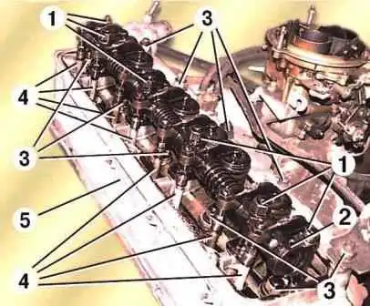How to remove and install cylinder head ZMZ - 402