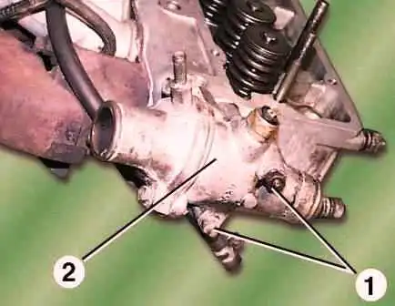 How to remove and install cylinder head ZMZ - 402
