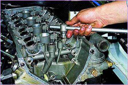 Replacing the cylinder head gasket ZMZ-405, ZMZ-406