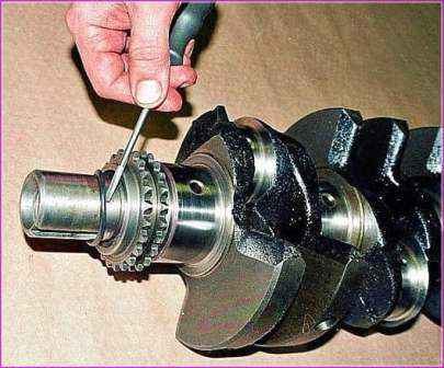 Replacing the crankshaft of the ZMZ-406 engine