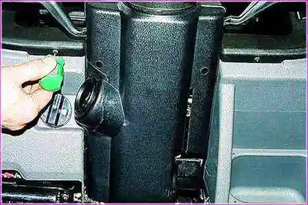 Extracción e instalación del grupo de instrumentos Gazelle