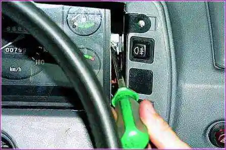 Extracción e instalación del grupo de instrumentos Gazelle