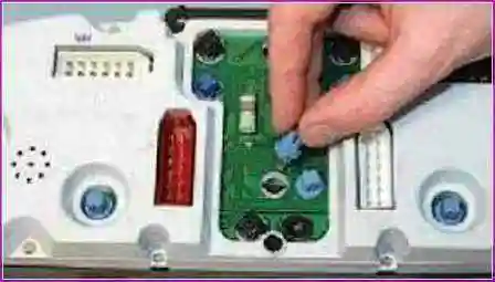 Extracción e instalación del grupo de instrumentos Gazelle