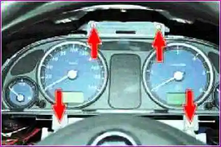 Extracción e instalación del grupo de instrumentos Gazelle