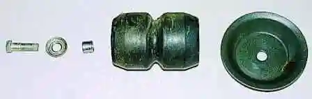 Retirar, desarmar el resorte delantero de un automóvil Gazelle