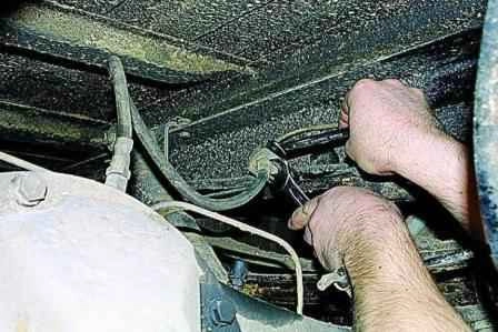 Gazelle Bremsschlauch hinten ersetzen