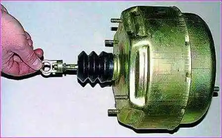 Замена вакуумного усилителя тормозов автомобиля Газель 