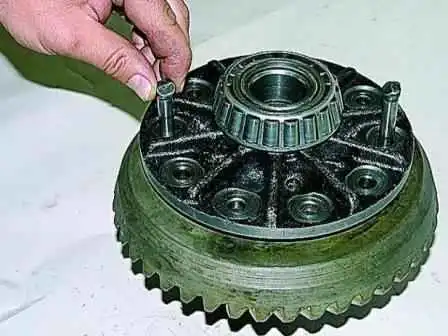 Сборка заднего моста и регулировка главной передачи автомобиля Газель