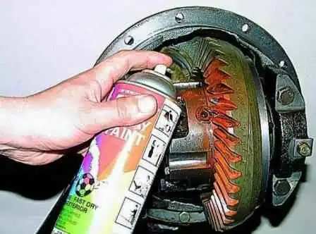 Сборка заднего моста и регулировка главной передачи автомобиля Газель