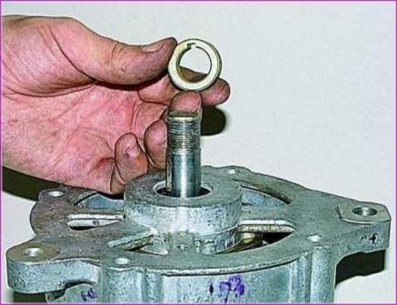 Repair of alternator 1601.3701 of Gazelle