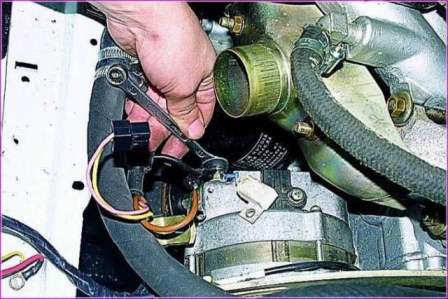 Repair of alternator 1601.3701 of Gazelle