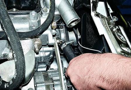 Gazelle car engine coolant replacement