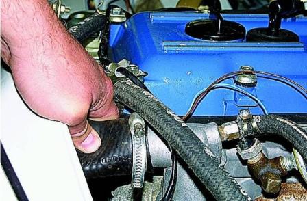 Gazelle Motorkühlmittel ersetzen