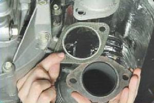 How to replace the exhaust pipe of the Gazelle exhaust system
