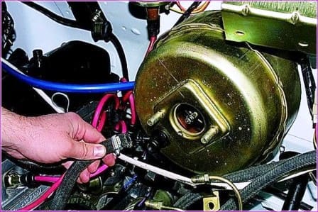 Replacement of vacuum brake booster for Gazelle