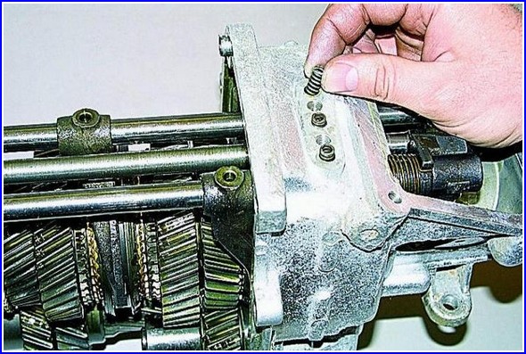 How to disassemble and assemble a Gazelle gearbox