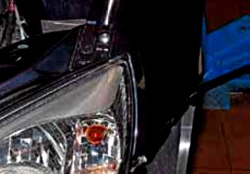 Снятие фар, фонарей и плафонов автомобиля Лада Гранта