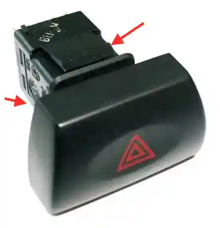 Замена выключателя аварийной сигнализации Замена выключателя аварийной сигнализации