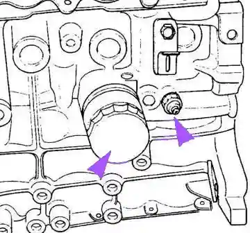 Вверните масляный фильтр