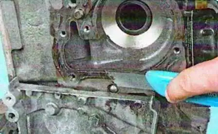 Как снять помпу двигателя К4М