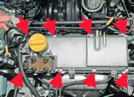 Як замінити прокладку кришки головки циліндрів двигуна К7М