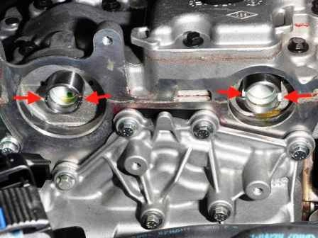 Replacing the timing belt of the K4M engine of the Lada Largus car