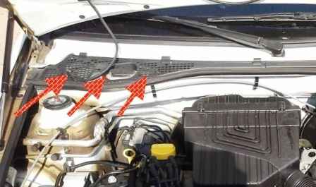 Merkmale der Heizung und Klimaanlage des Autos Lada Largus