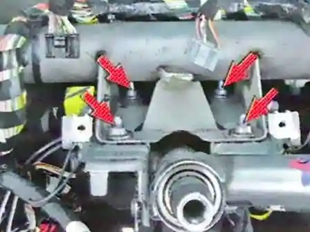 Как снять рулевую колонку автомобиля Лада Ларгус