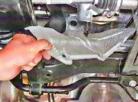 How to remove the steering gear of a Lada Largus How to remove a steering gear of a Lada Largus