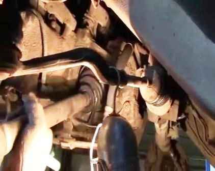 Removing and installing JH3 gearbox of Lada Largus